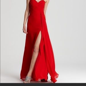 Red long dress | gown | prom | elegant